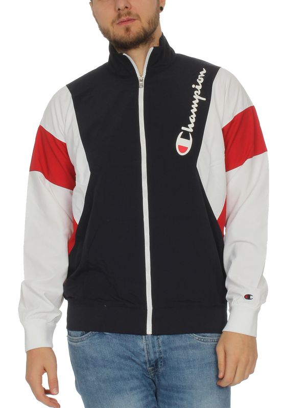Champion Zipper Herren 213642 F19 BS505 Night/WHT/HTR Dunkelblau Ansicht