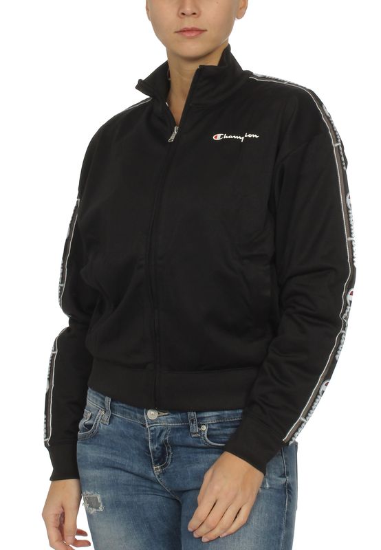 Champion Zipper Damen 111978 F19 KK004 BLK Schwarz Ansicht