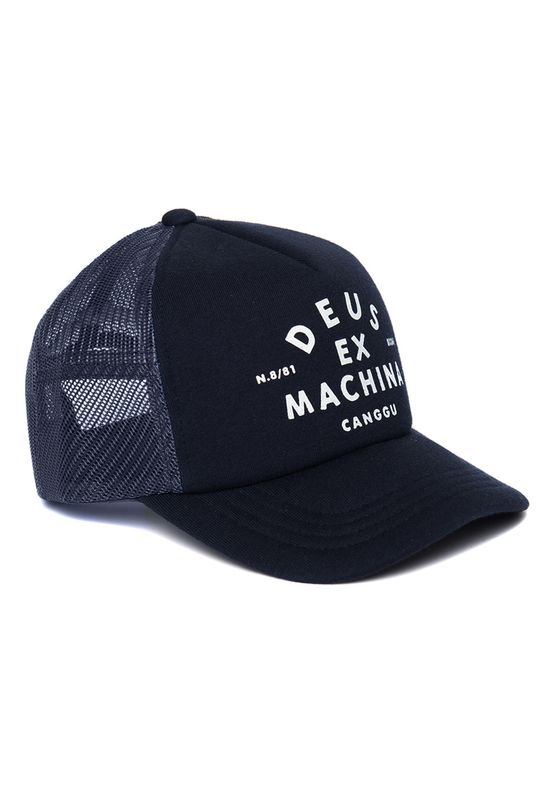 Deus Trucker Cap AUSTIN CANGGU TRUCKER DMW97106C-MDL Dunkelblau Navy Ansicht