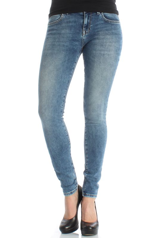 LTB Damen Jeans NICOLE Yule Wash Mittelblau Ansicht