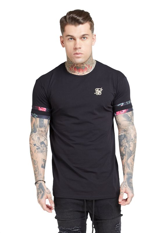 SikSilk T-Shirt Herren S/S TOURNAMENT TEE SS-15650 Schwarz Ansicht