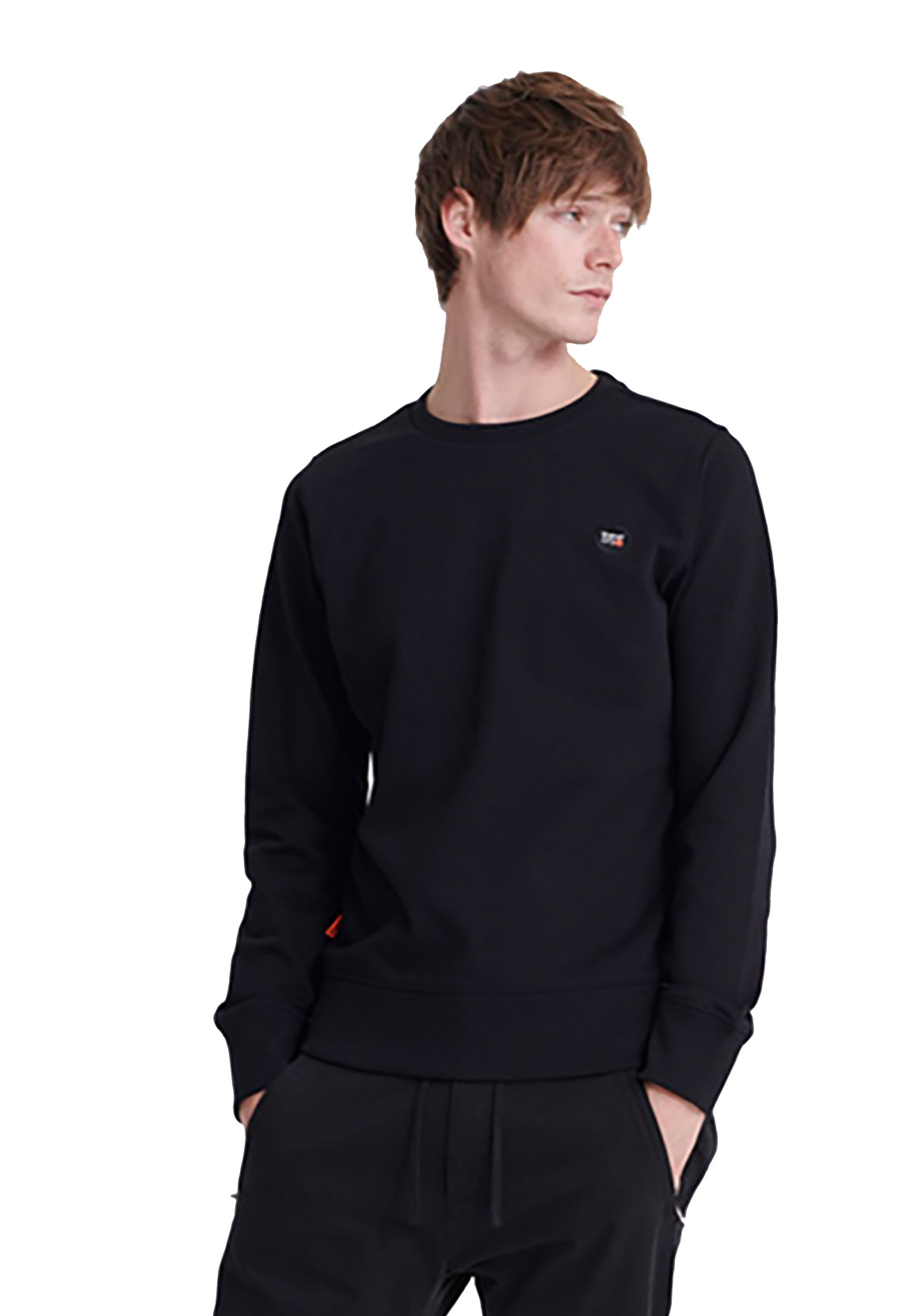Superdry Sweatshirt Herren COLLECTIVE CREW Black Superdry Sweatshirt Herren COLLECTIVE CREW Black