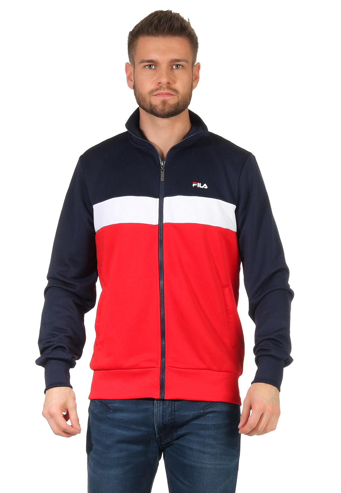 fila jacket red