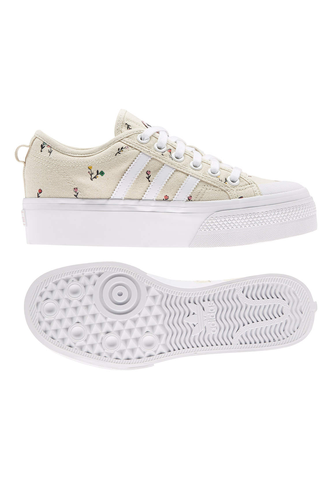 Adidas Originals Damen Sneaker NIZZA PLATFORM W H02682 Beige |  Fashioncode.de Onlineshop