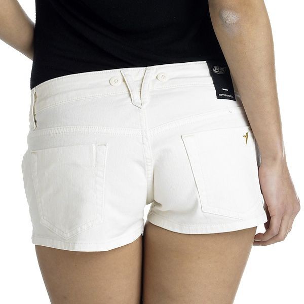 Diesel 55DSL Pants Women - Prison - Creme Ansicht