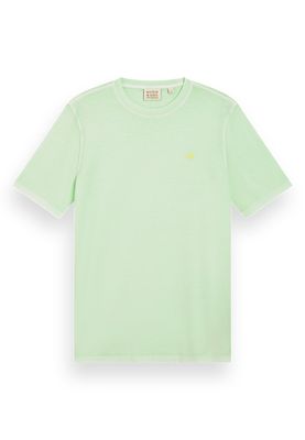 Scotch & Soda Herren T-Shirt GARMENT DYE LOGO CREW 175652 0514 