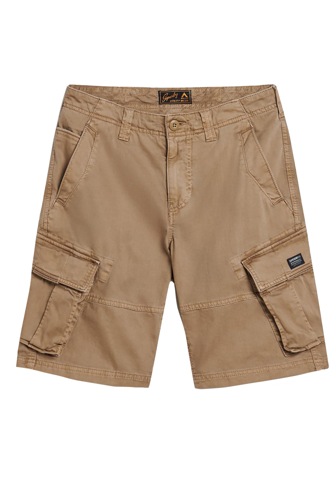 Superdry Herren Shorts CORE CARGO SHORT Tan Khaki | Fashioncode.de 