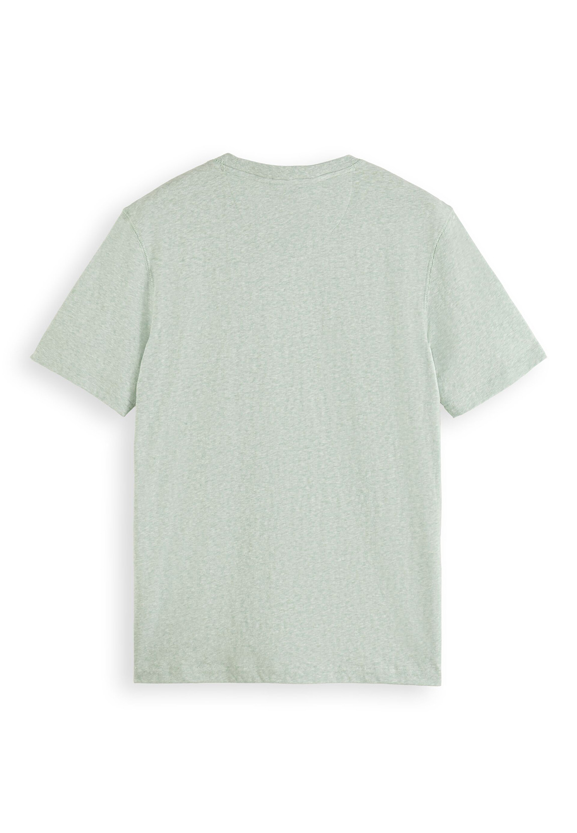 Scotch & Soda Herren T-Shirt MELANGE LABEL 175630 0514 Mint 