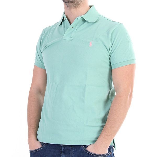 Ralph Lauren Polo Shirt - Knit Polo - Mintgrün Ansicht
