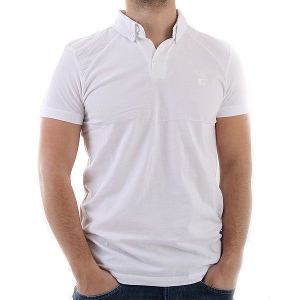 Gio Goi Polo Men - Panther - Weiss Ansicht
