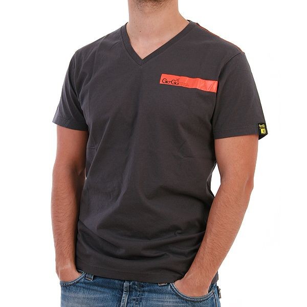Gio Goi T-Shirt Men - Torment - Grau Ansicht