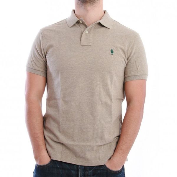 Ralph Lauren Polo Shirt - BASIC POLO - Sage Heather Ansicht