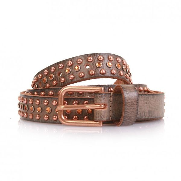 COWBOYSBELT Nietengürtel Women - 209072 - Taupe Ansicht
