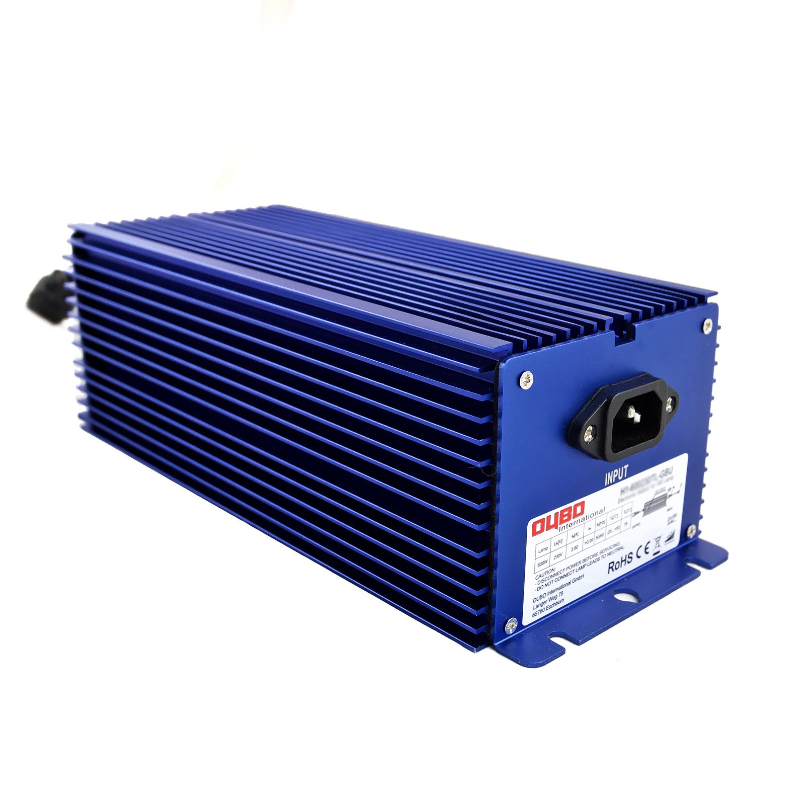 GrowVital® California elektronisches Vorschaltgerät 600W GrowVital® California elektronisches Vorschaltgerät 600W