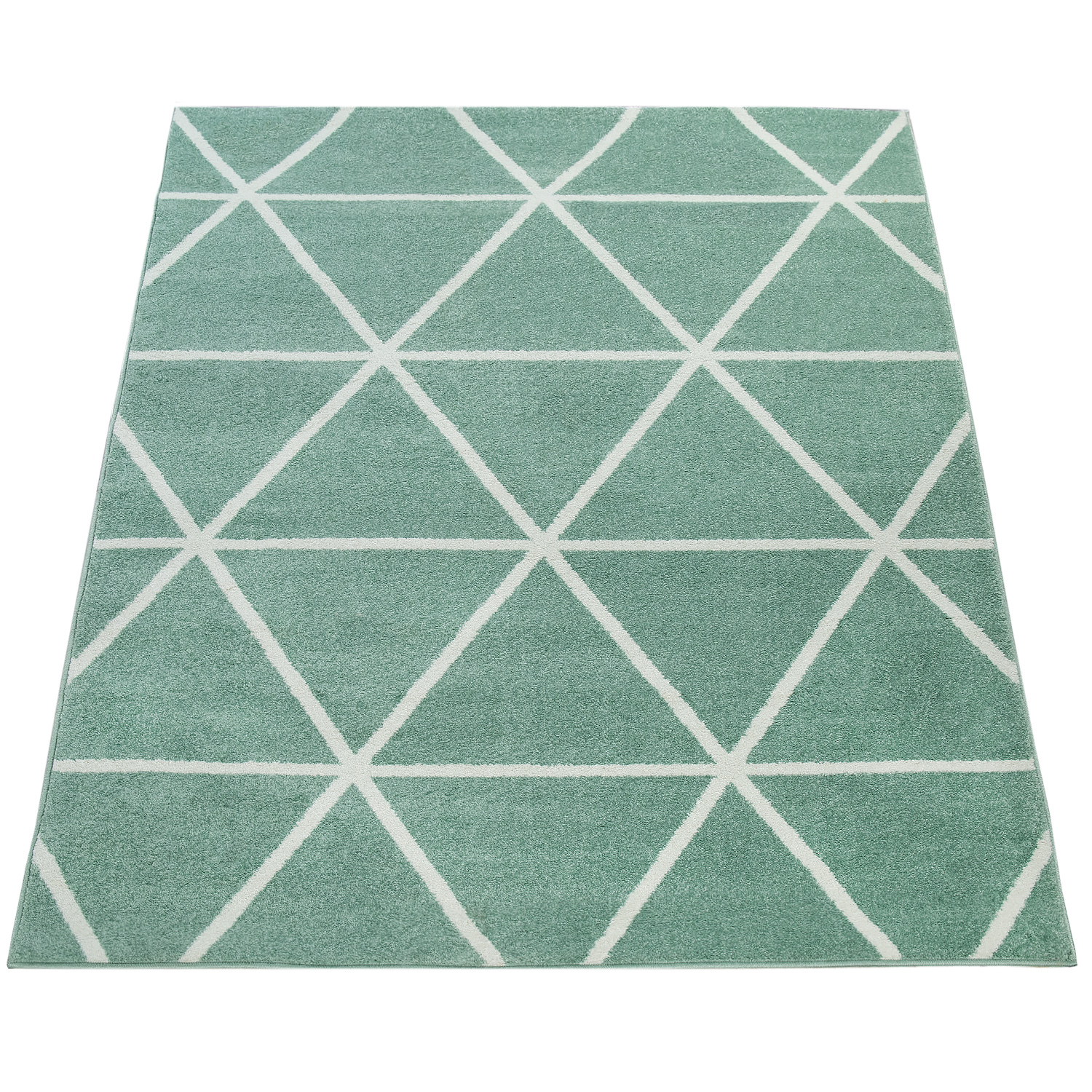 Teppich Wohnzimmer - Patty Abstract 525 Rot Bunt
