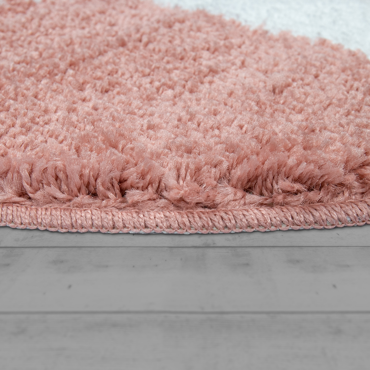 Badkamermat rond ster roze | Tapijt24