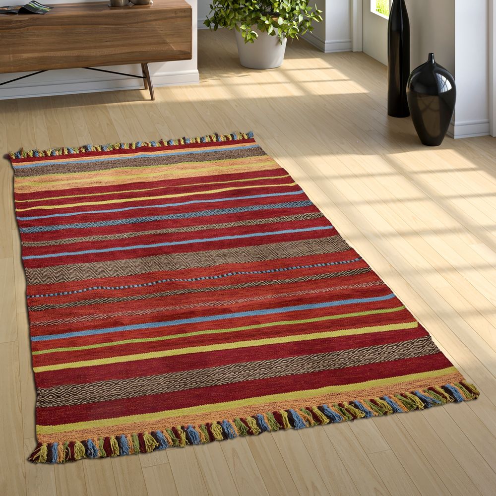 Détails sur Tapis Salon Nature Franges Moderne 17 % Coton Détails sur Tapis Salon Nature Franges Moderne 17 % Coton
