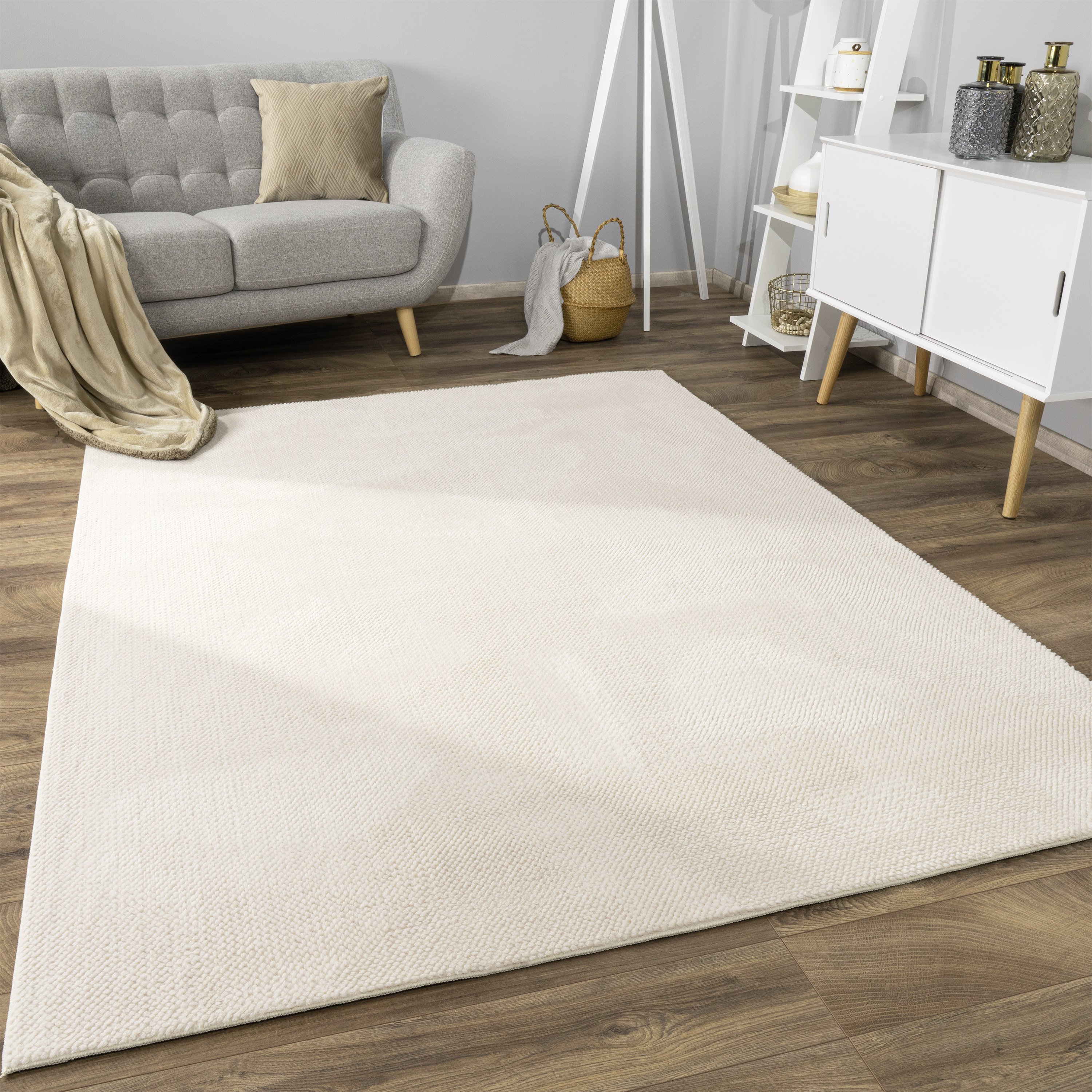 Aspire Homeware Flauschiger Schlafzimmerteppich, Große