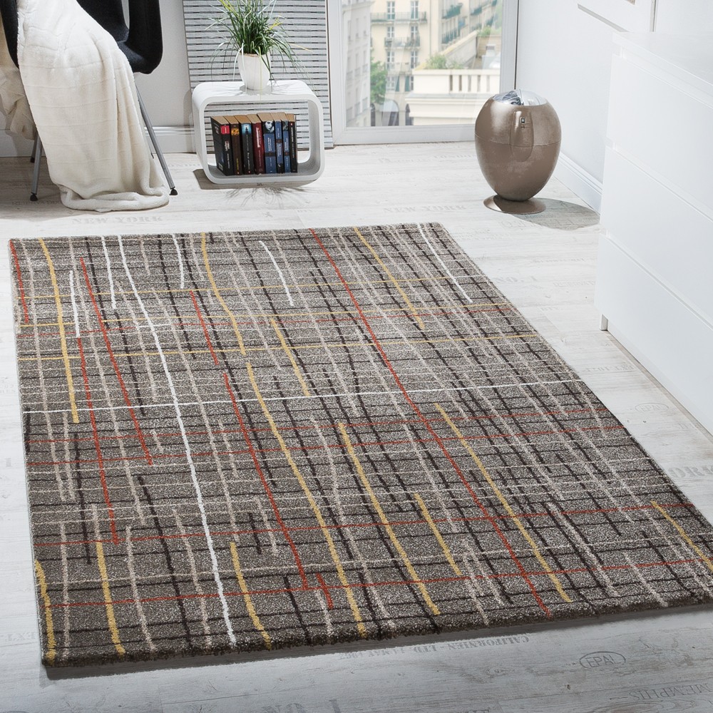 designer teppich tepiche kurzflor konturenschnitt _1