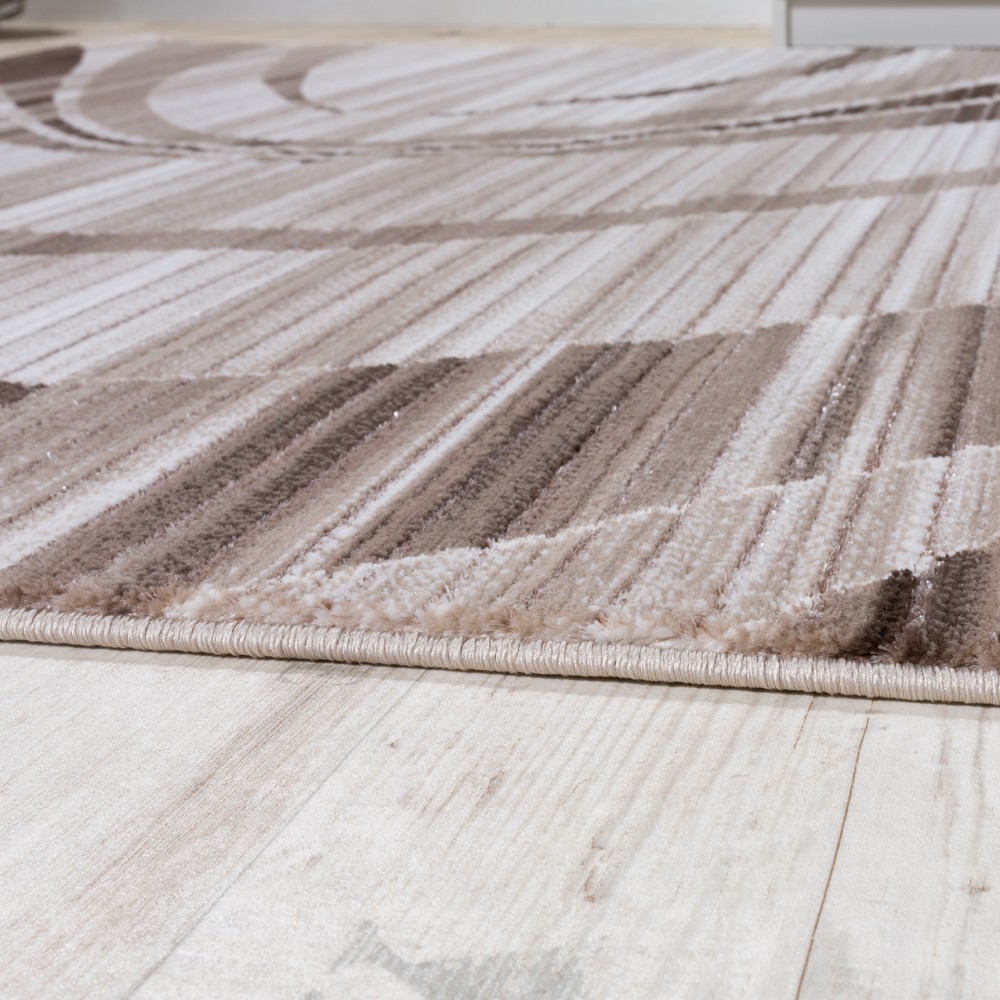 Teppich Wohnzimmer Konturenschnitt Wellen Abstrakt Design Meliert ... Teppich Wohnzimmer Konturenschnitt Wellen Abstrakt Design Meliert ...