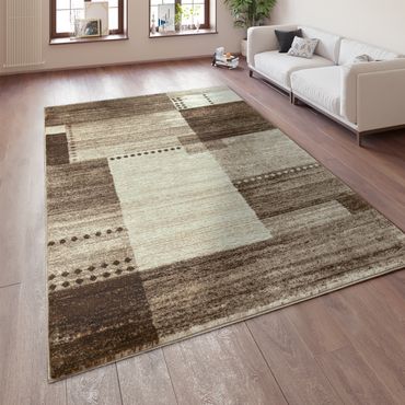 Designer Wohnzimmer Teppich Orientalisch Mandala Motive Braun Beige Designer Wohnzimmer Teppich Orientalisch Mandala Motive Braun Beige