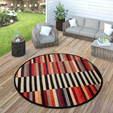 area rugs outdoor terrassen teppich marmor optik rauten muster in grau in home garden