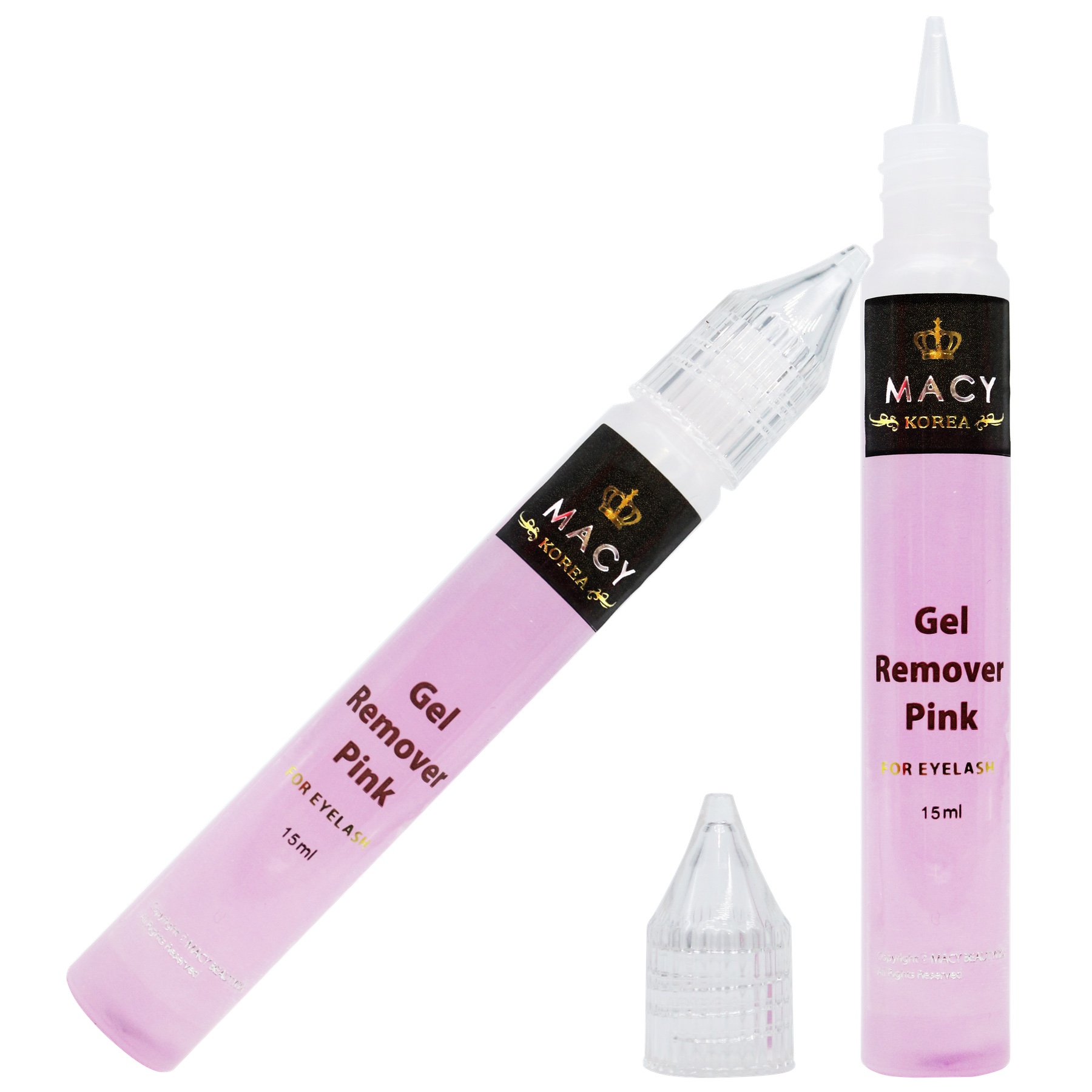 Eyelash Extension Remover Pink Gel Eyelashes Lash 15 ML MACY eBay
