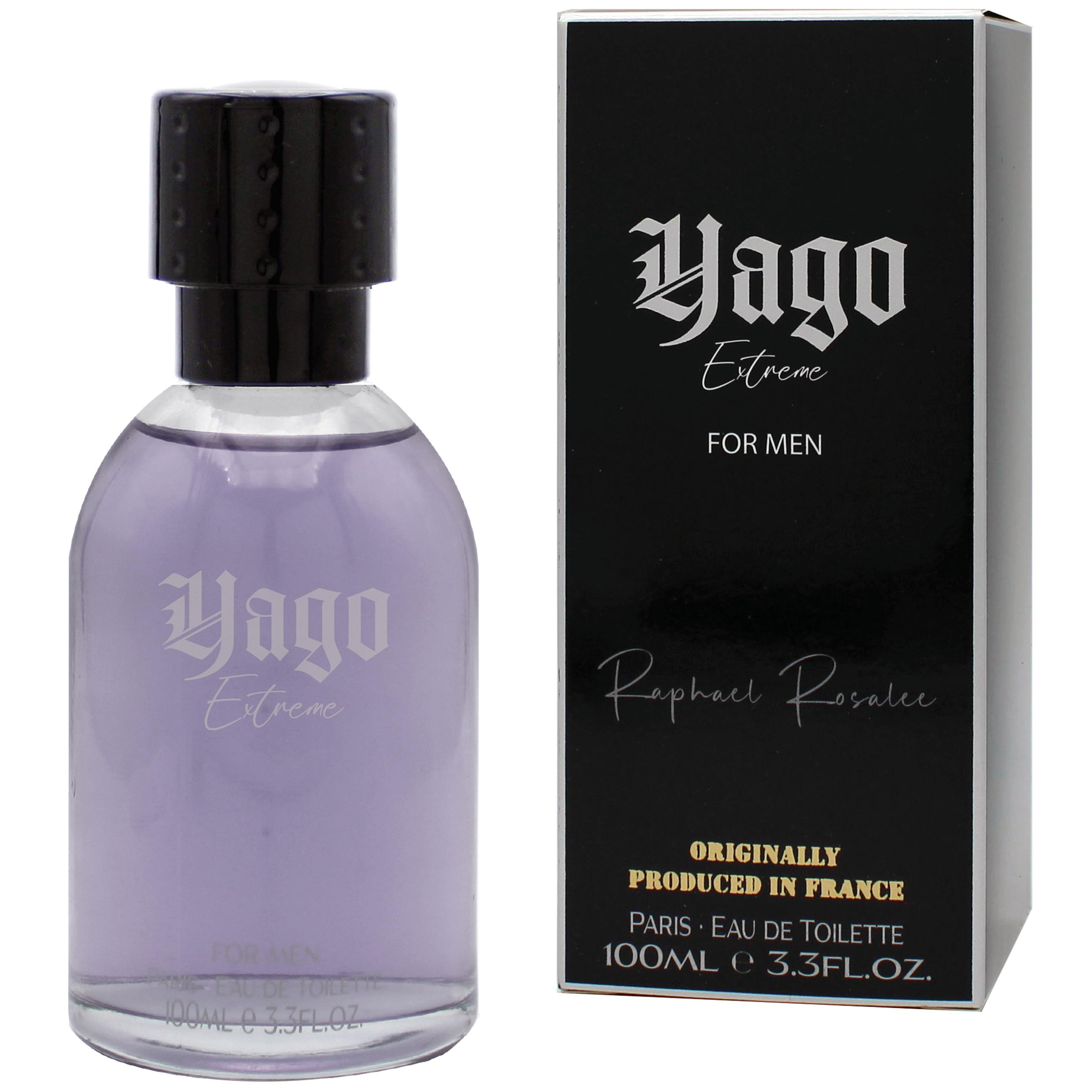     Raphael Rosalee Cosmetics Yago Extreme homme/men Eau de Toilette 100ml Les exclusifs Parfum aus der Collection Privee - Made in France