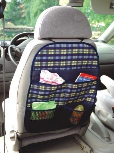 Rückenlehnentasche Lara von United-Kids Rückenlehnenschutz Rücksitztasche  Auto-Utensilientasche Aufbewahrungstasche Autorücksitz Organizer