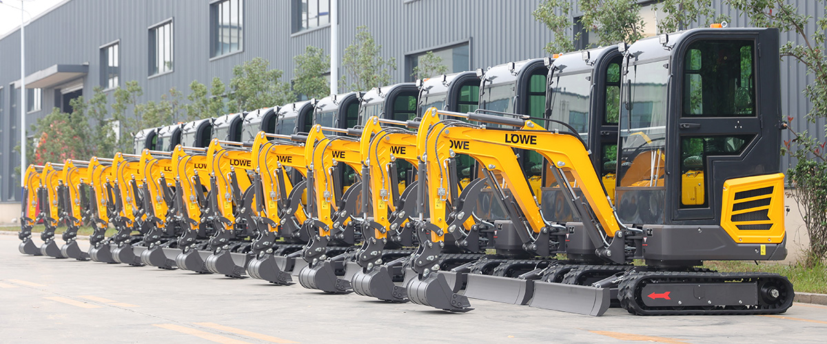 Minibagger LÖWE ES-2100 Pro - Herstellungsprozess