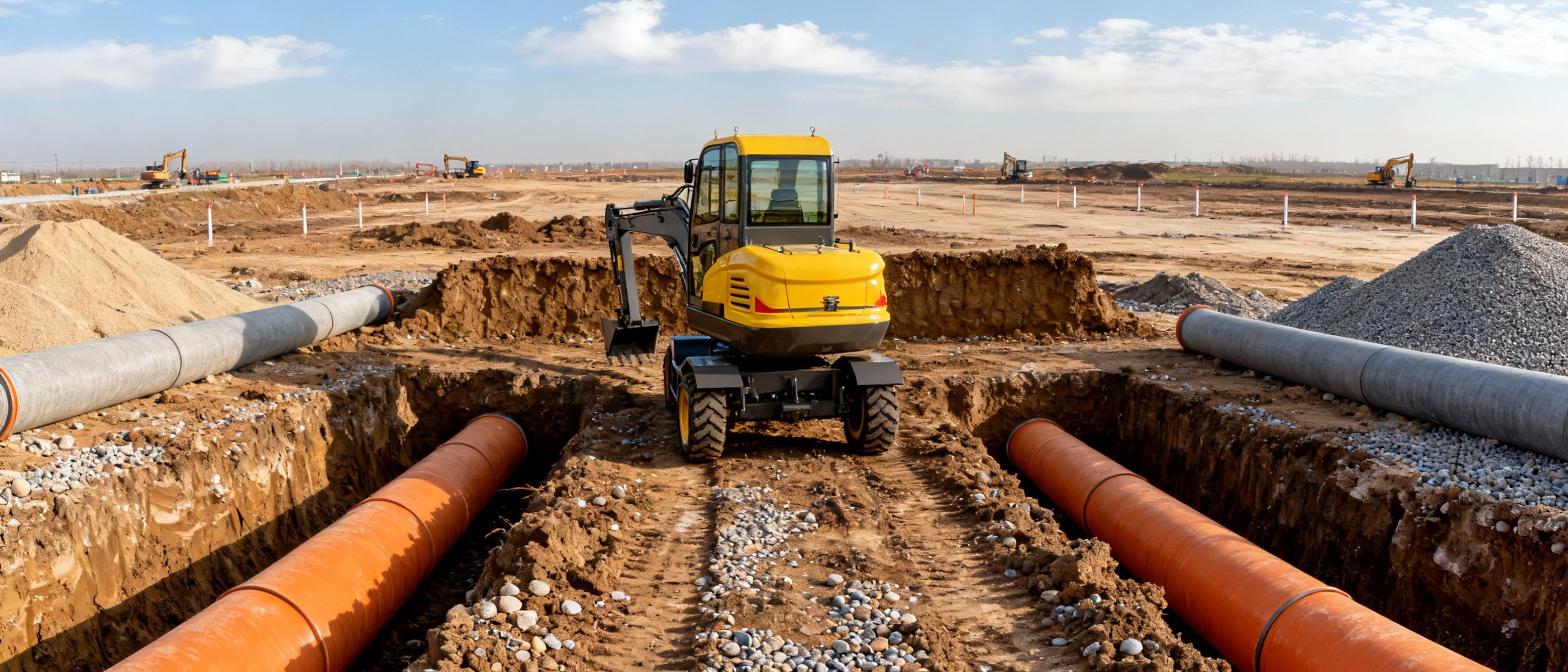 3,5 Tonnen Mobilbagger LÖWE ES-3500 
