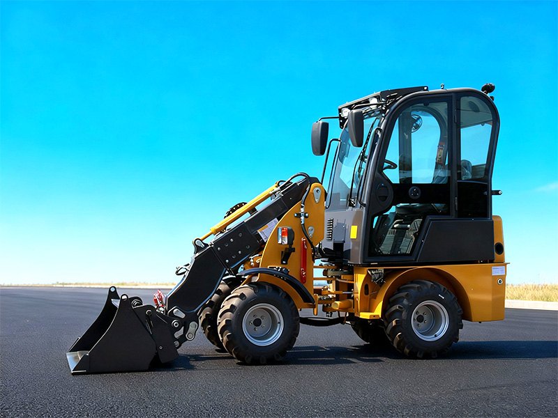 Teleskopradlader LÖWE 600kg Schwimmstellung