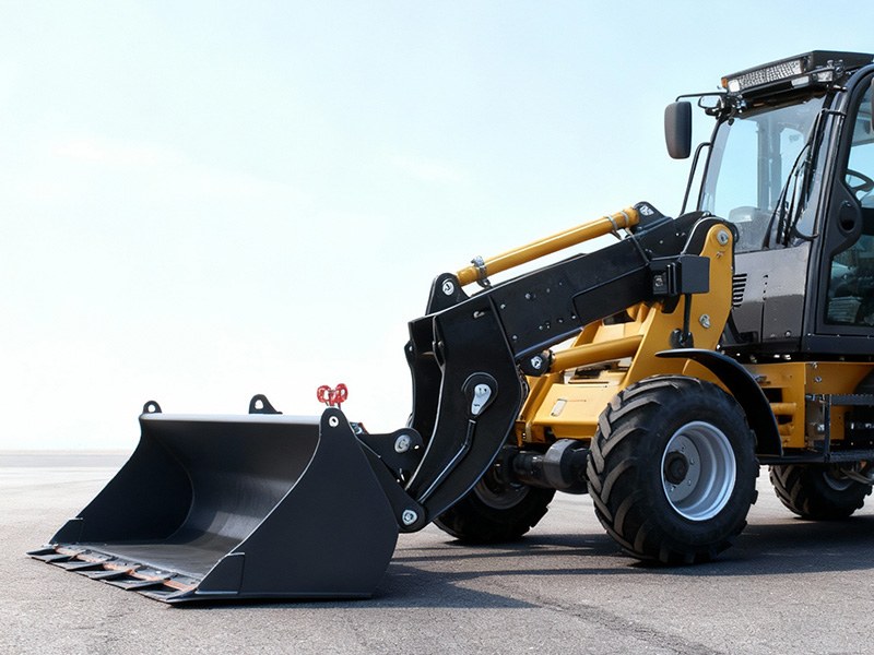 Teleskopradlader LÖWE 800kg Schwimmstellung
