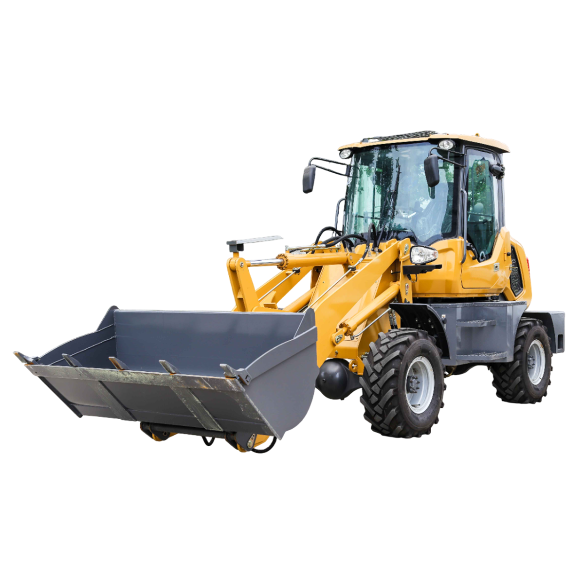LÖWE LD-1500 Radlader Seitenansicht