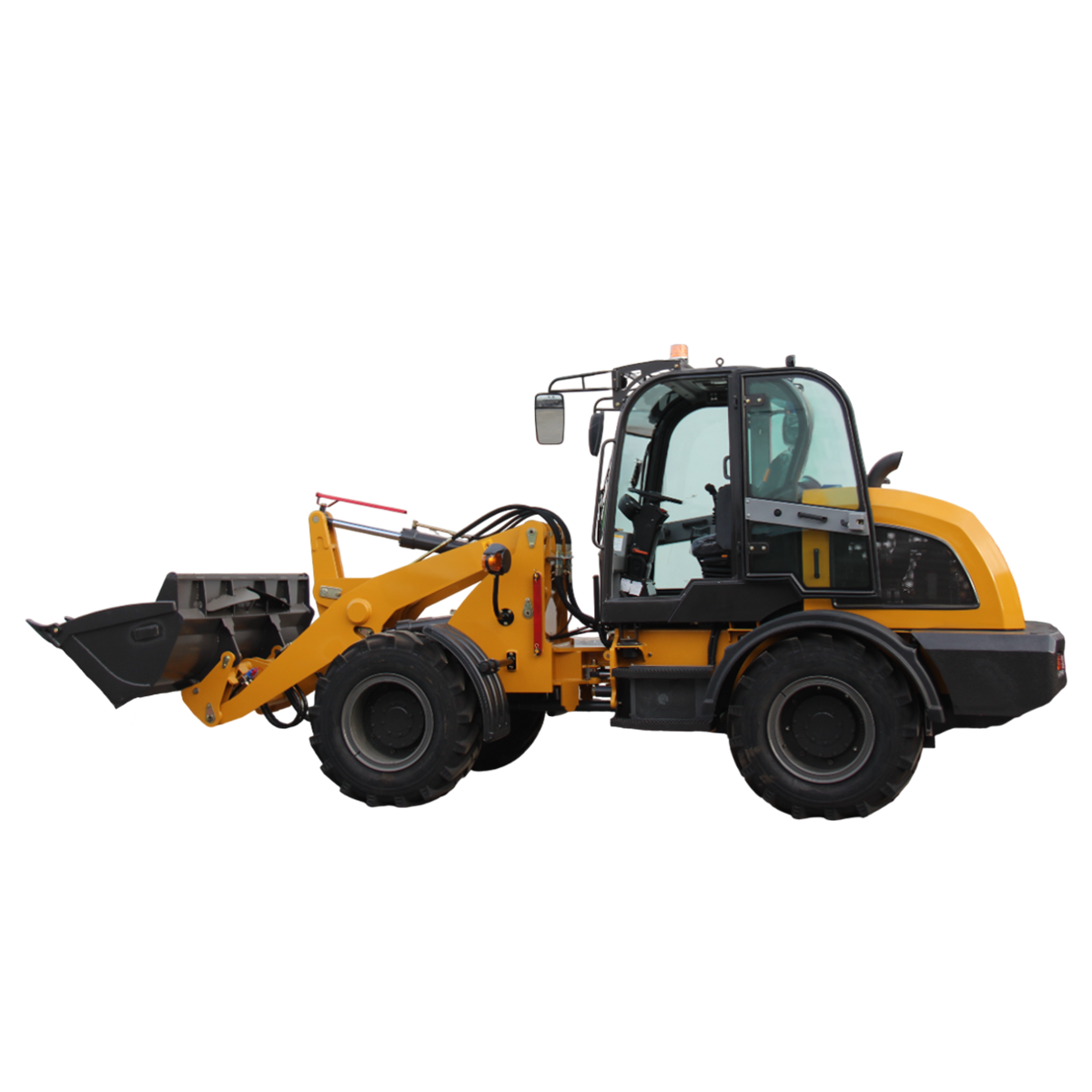 LÖWE LD-2000 Radlader Seitenansicht