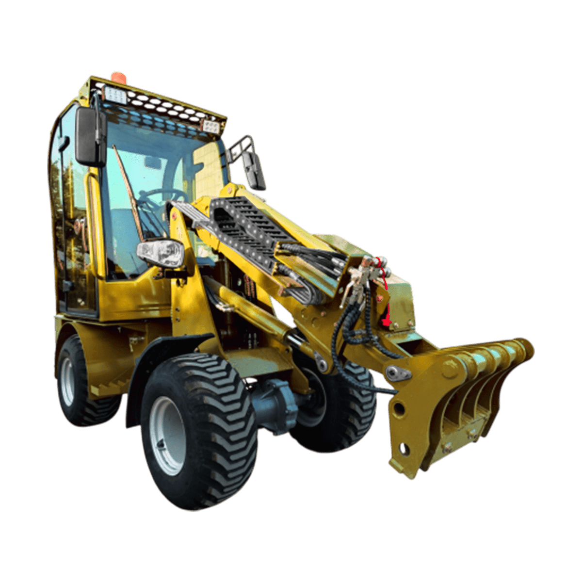 LÖWE N-LTD-1000 Radlader Seitenansicht