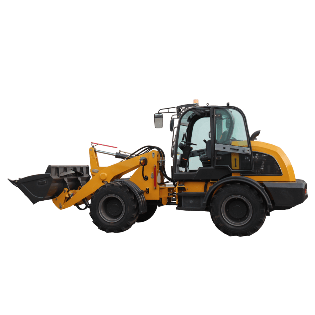 LÖWE LD-2000 Radlader Seitenansicht
