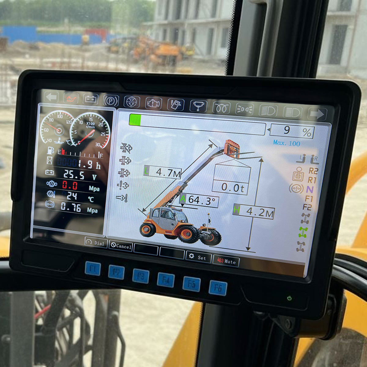 Multifunktionsdisplay