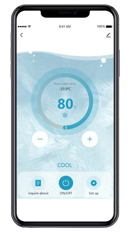 LOEWE Waermepumpe Smartphone WLAN-App