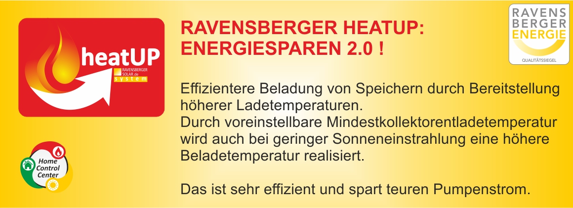 Ravensberger heatUP Funktion