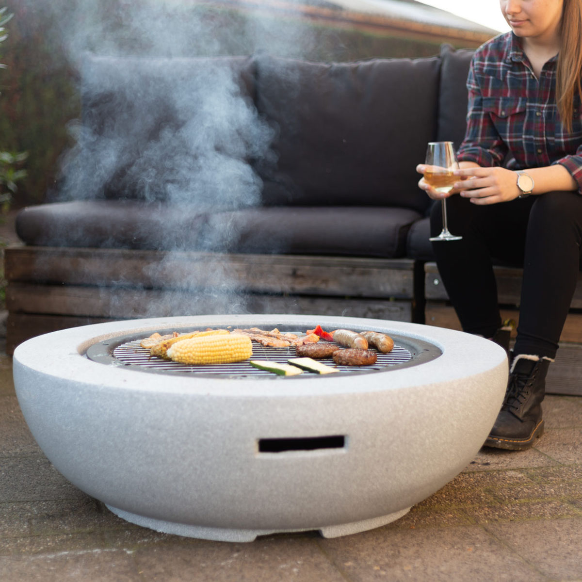 Feuerstelle Betonoptik Ideen | Milt's Dekor