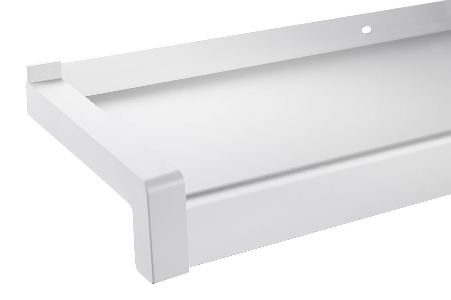 Fensterbank Gleitabschluss Kunststoff 70-360 mm WEISS SILBER DUNKELBRONZE