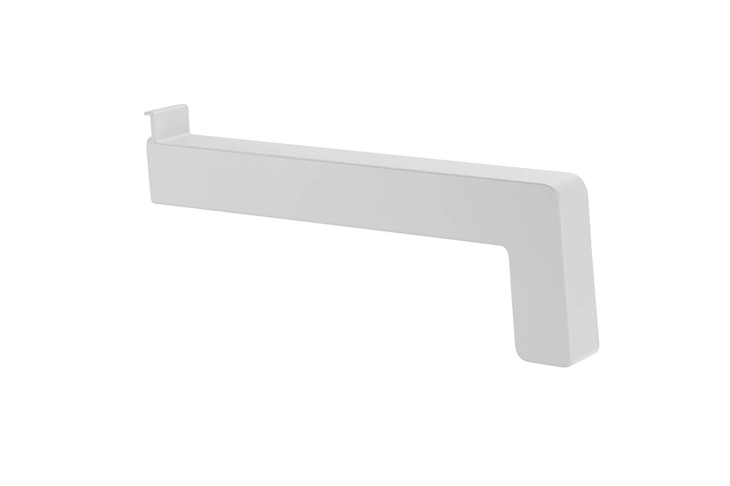 Fensterbank Gleitabschluss Kunststoff 70-360 mm WEISS SILBER DUNKELBRONZE