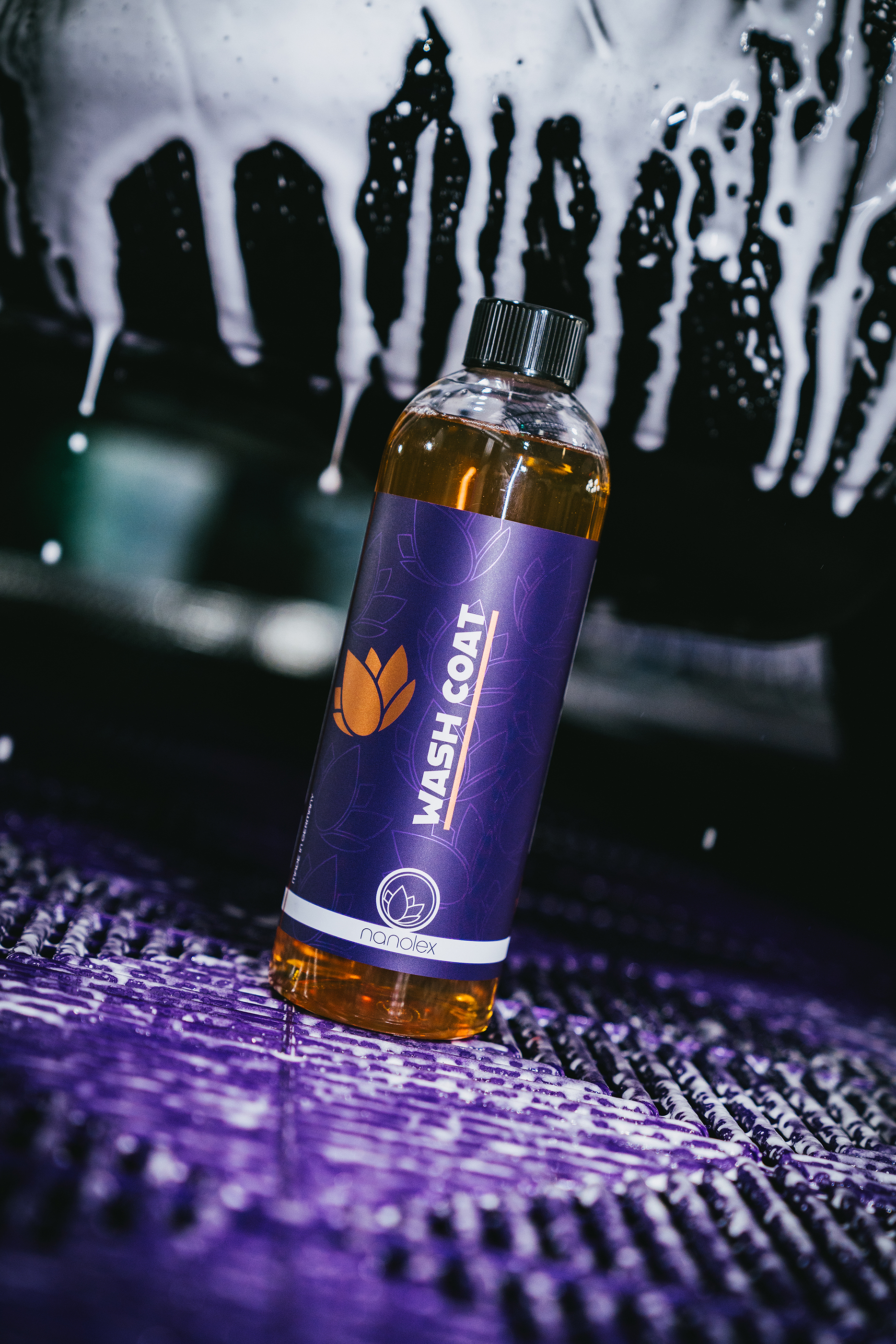 Nanolex Washcoat 200ml - Cire Spray Protection Voiture Après Lavage Rapide