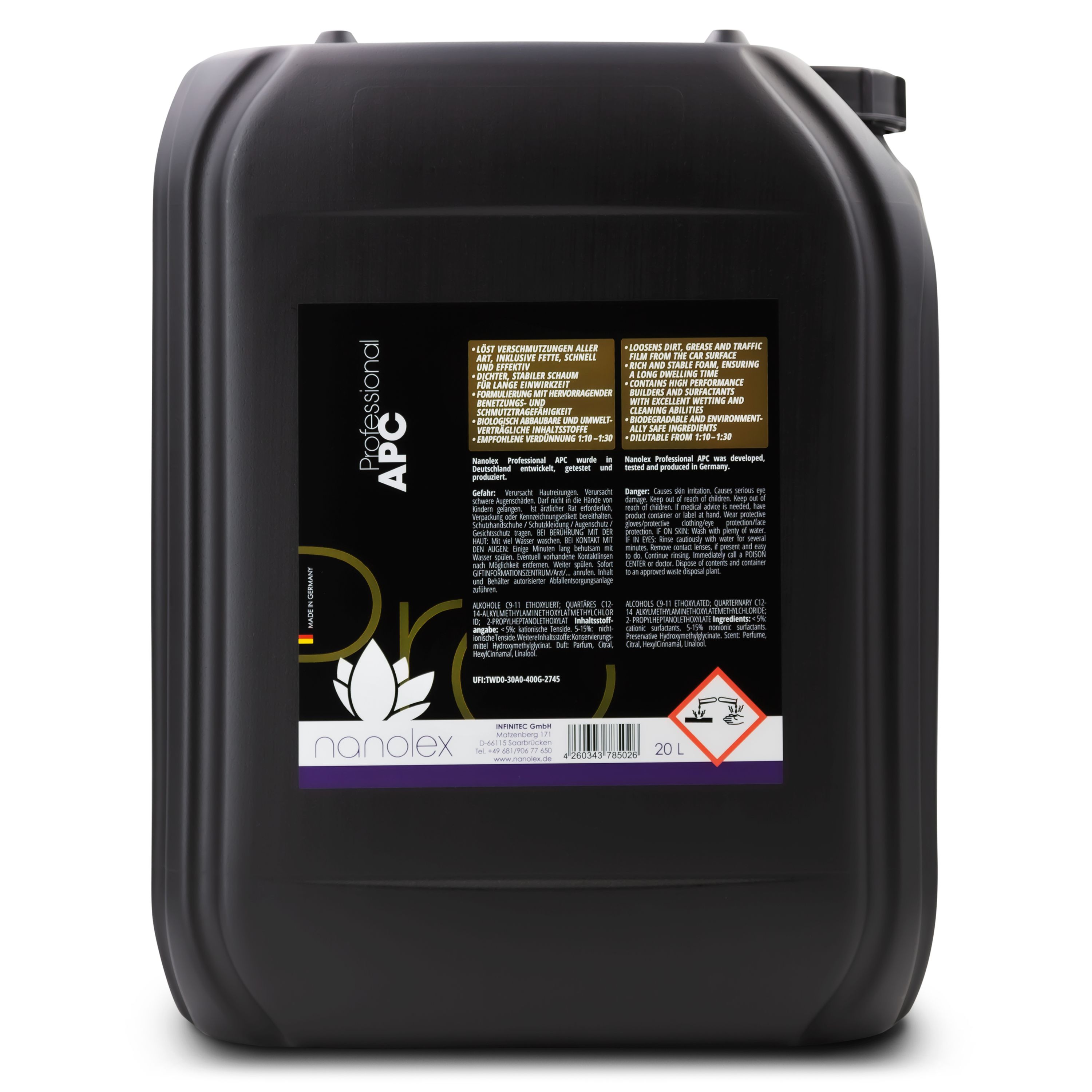 Nanolex ナノレックス プロフェッショナル APC 1L Amazon.com: Nanolex Professional APC (1L) : Industrial