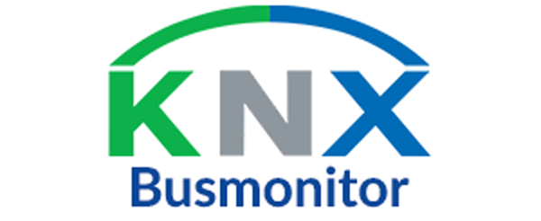 KNX Logo mit Busmonitor