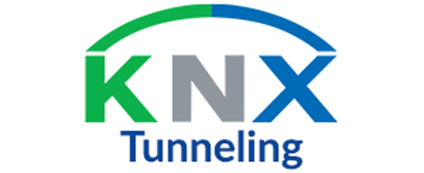 KNX Logo mit Tunneling