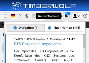 3.5.1 mit Nachrichtenzentrum