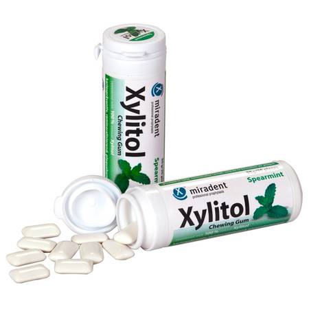 miradent Xylitol Gum "Spearmint"