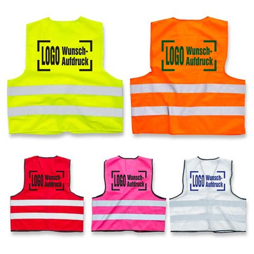 Safety vest - with customized prints (EN471)